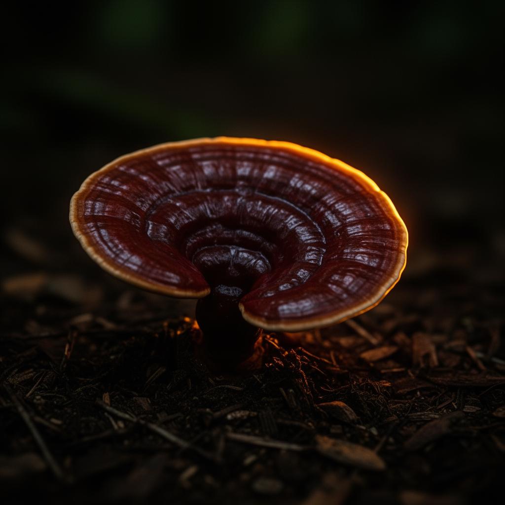 Reishi mushroom — Ganoderma lucidum