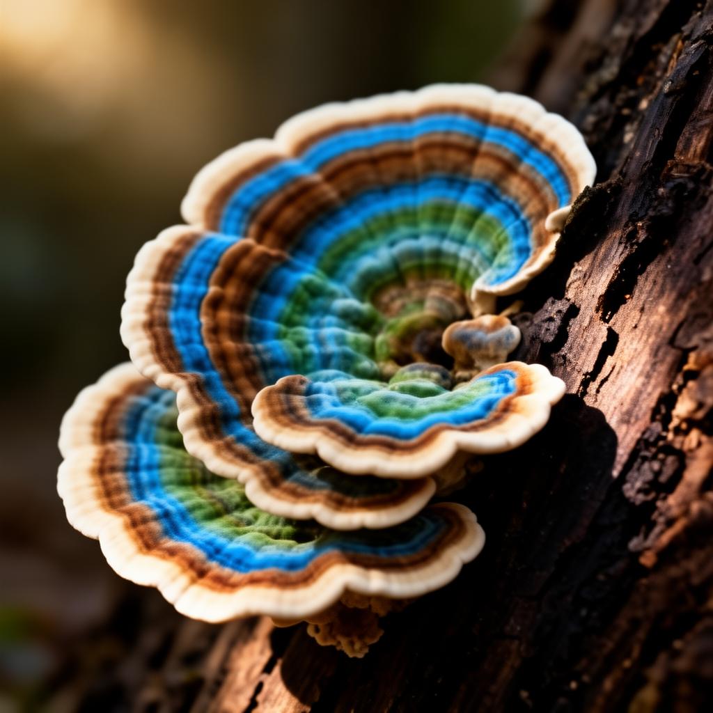 Turkey Tail mushroom — Trametes versicolor